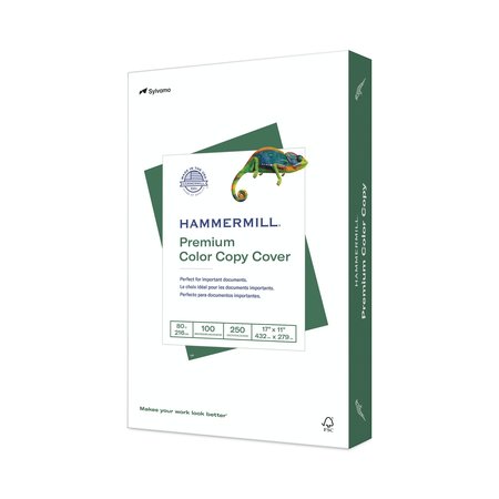 HAMMERMILL Paper, Cover, 11"x17", White, PK250 12003-7